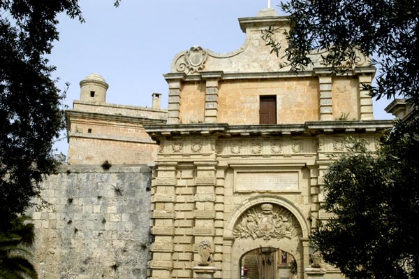 Main gate to Mdina