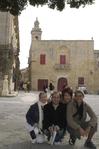 The Crew...Mel, Adnan, Susan and Leo