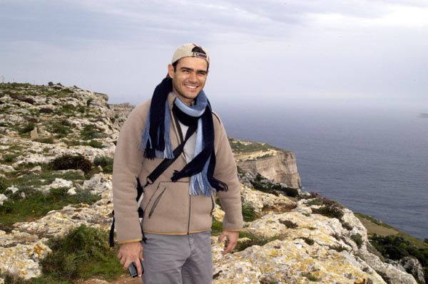 Leo at Dingli Cliffs