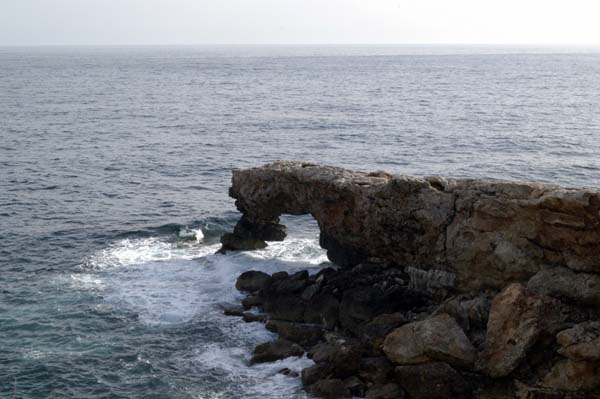 Natural Arch, south coast of Malta