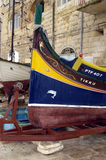 Maltese fishing boat