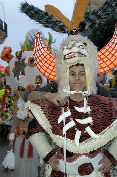 African warrior, Karneval Malta