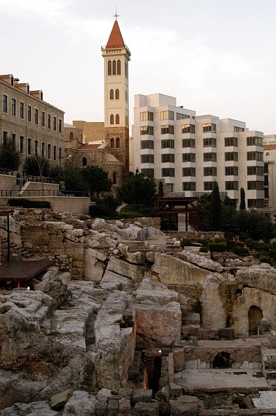 Ancient ruins, Central Beirut