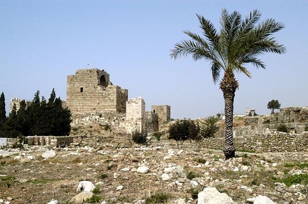 Crusader Castle ruins, Byblos