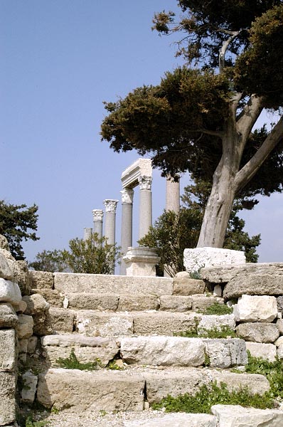 Roman colonade, Byblos