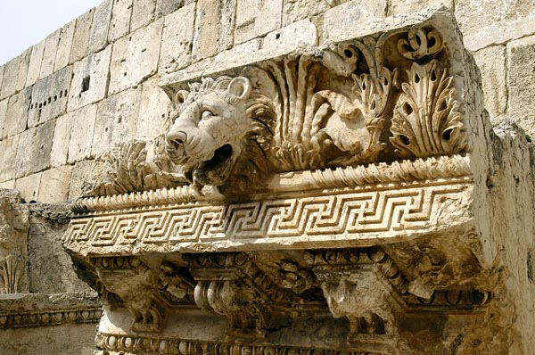 Lion spout, Baalbek