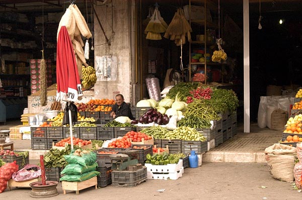 Fruit market, Baalbek
