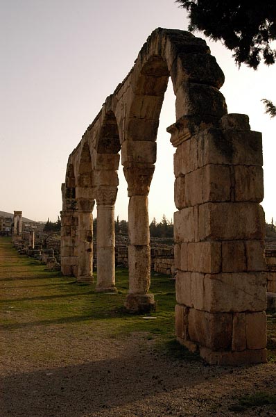 Umayyid ruins at Anjaar 700 A.D.