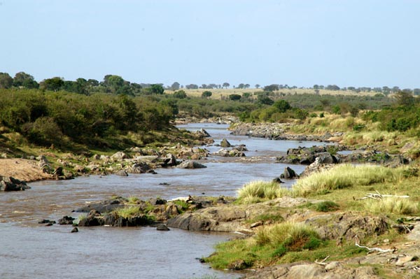Mara River at the bridge