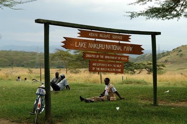 Entrance to Lake Nakuru National Park