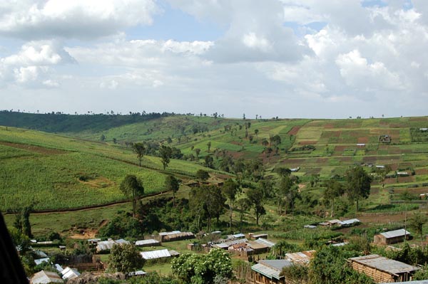 Mau Escarpment village