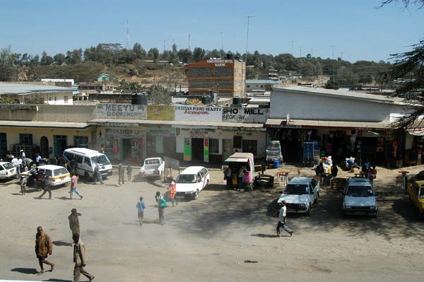 Narok is the last town of any size before the Maasai Mara, 100 km away
