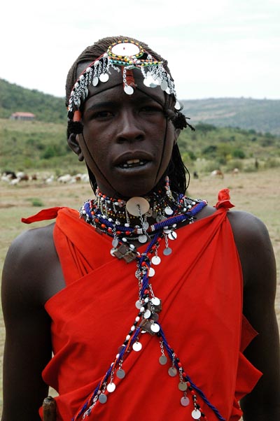 Maasai are proud of their jewelry