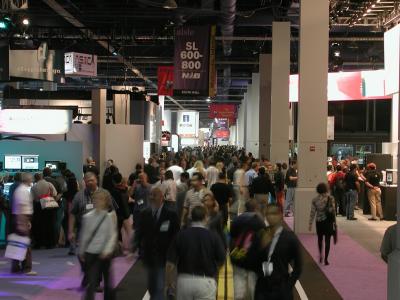 NAB 2003 Trade show in Las Vegas