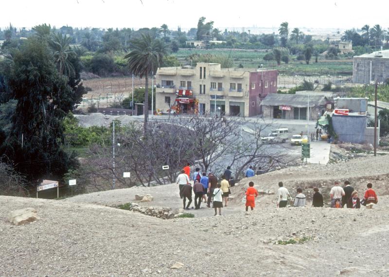 Tour Group at Site of Jerichos Ancient City
