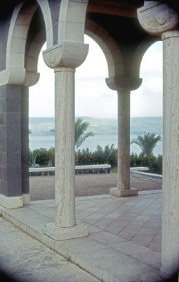 Church of the Beatitudes Overlooking the Sea of Galilee