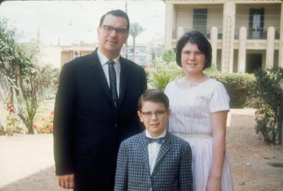 Dad Liz and Paul - Egypt