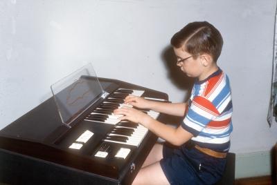 Paul at Electric Keyboard