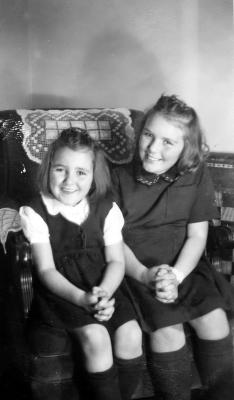 Sally and Joan Snyder 11-1944