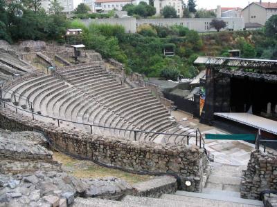 Lyon: Roman amphitheater