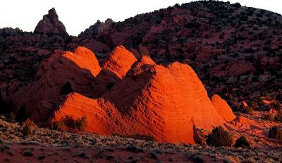 First Light. Coyote Buttes