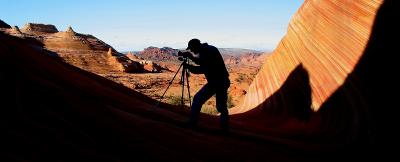 Self Portrait, Coyote Buttes