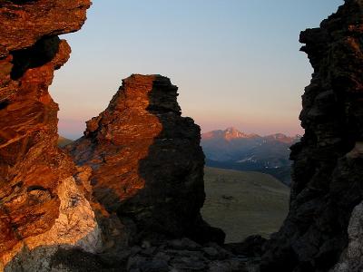 Sunset onTrail Ridge Road