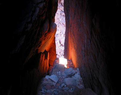 A Cave, Bathed in Unusual Light