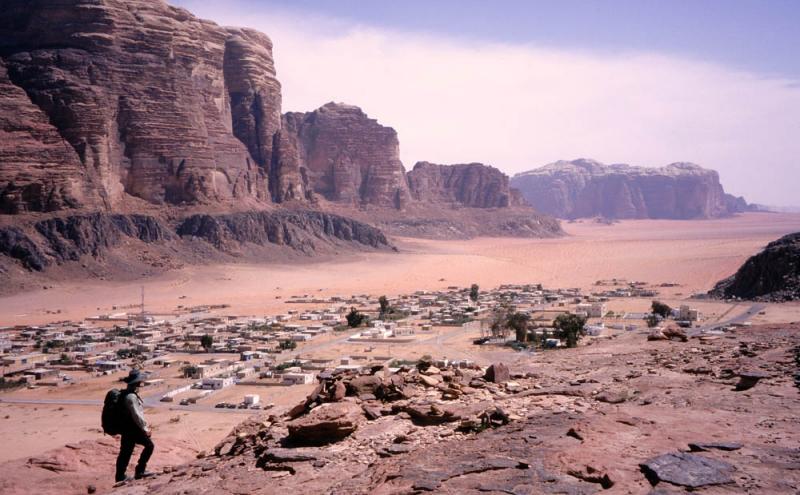 Wadi Rum village and gavin