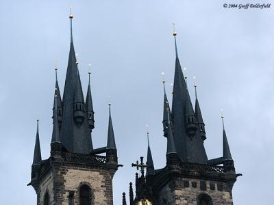 gothic spires