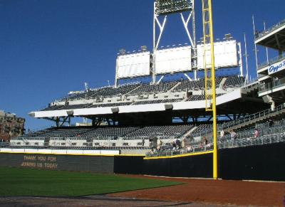 Right Field Stands And Foul Pole