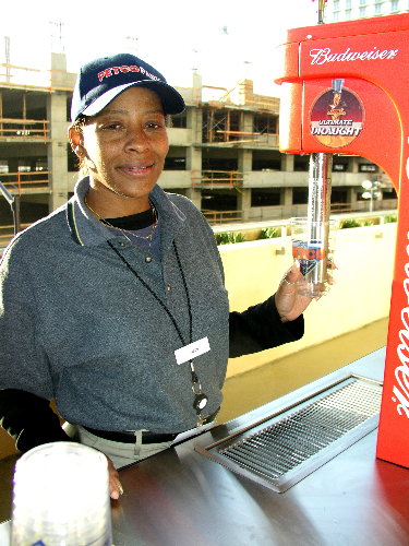 Beer Vendor at Petco Park