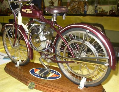 Ron's Schwin bicycle with Whizzer motor