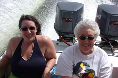 Boat Ride back through the Jungle on the New River