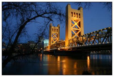 Tower Bridge Sacramento,  Ca.
