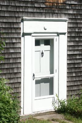 Bates House, End Door Detail