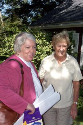 Donna Cerny and Yvonne Twomey
