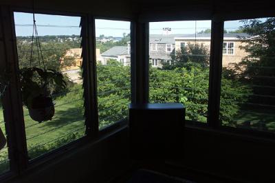 Sunroom, View to Construction