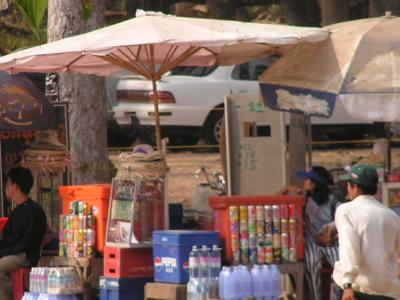 tasty beverages available around every bend in the road