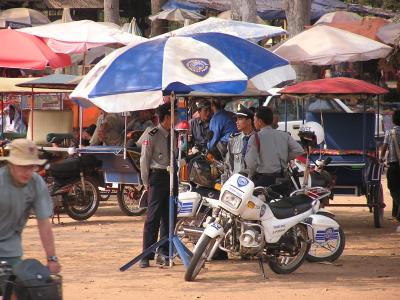 Cops hanging out