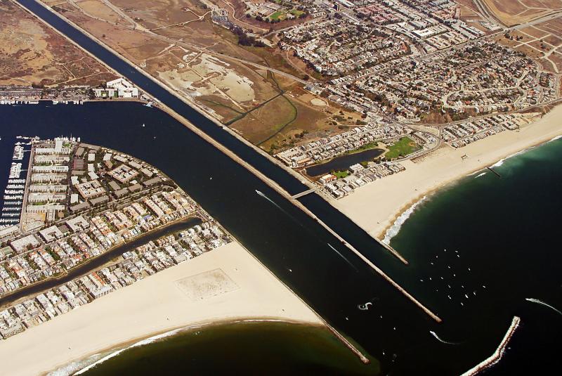 The beach at LA