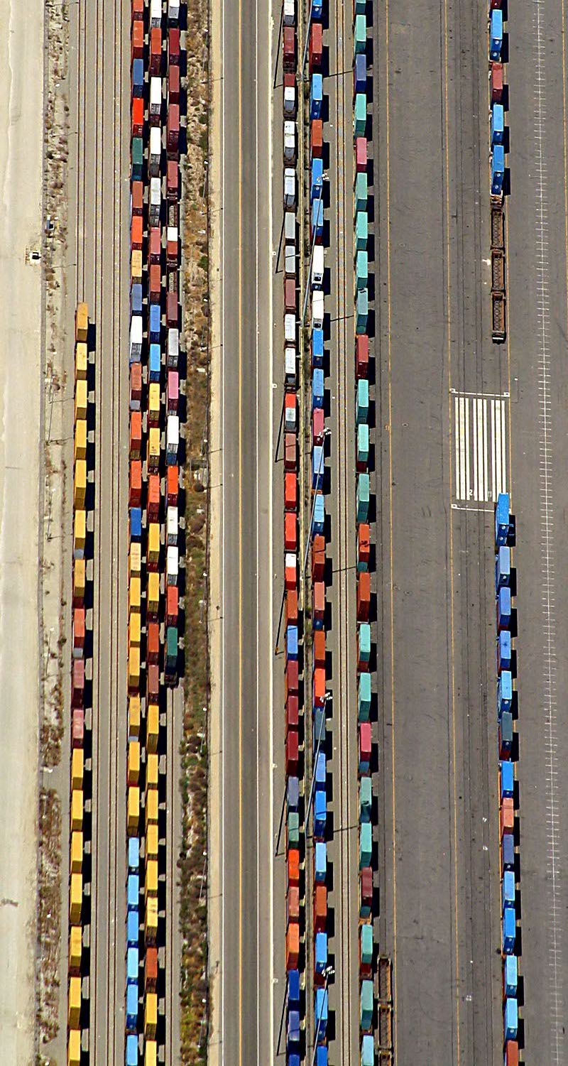 Rail sidings, Long Beach, Ca