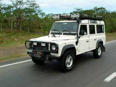 Land Rover Defender - the toughest thing on four wheels.