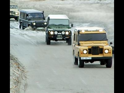 Land Rovers