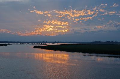 2004 Sunsets over Big Lake