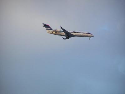 Plane Landing at DFW
