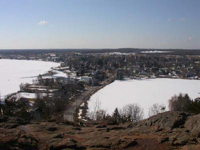 View from Spy Rock at Foley Mountain