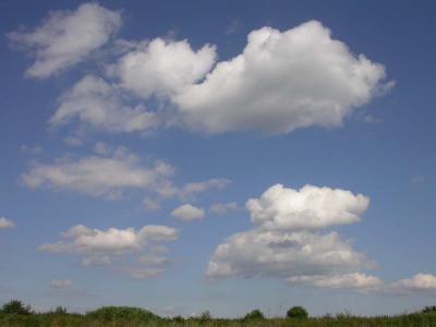 puffy clouds  --  aug-31-2004