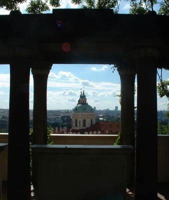 St. Nicholas Cathedral from Prague Castle