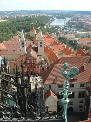 View from St. Vitus Cathedral